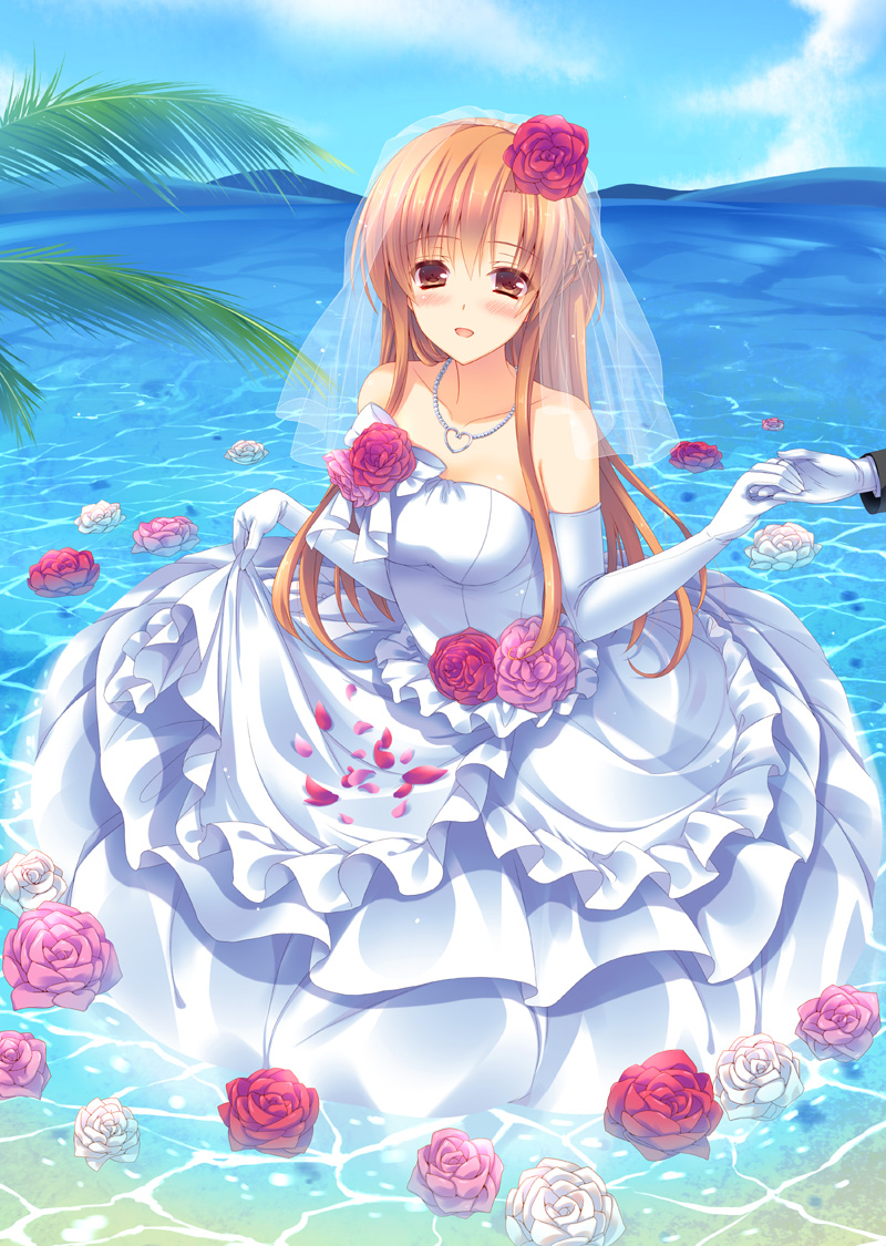 mitsu king sword art online asuna sword art online dress wedding